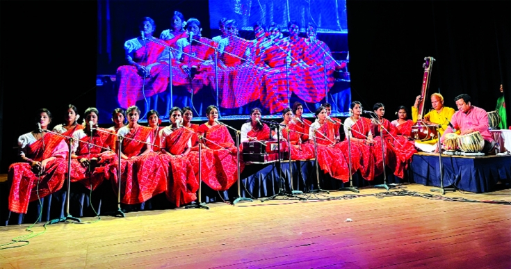 বংশী শিল্পকলা একাডেমির  যুগপূর্তি উৎসব সুসম্পন্ন
